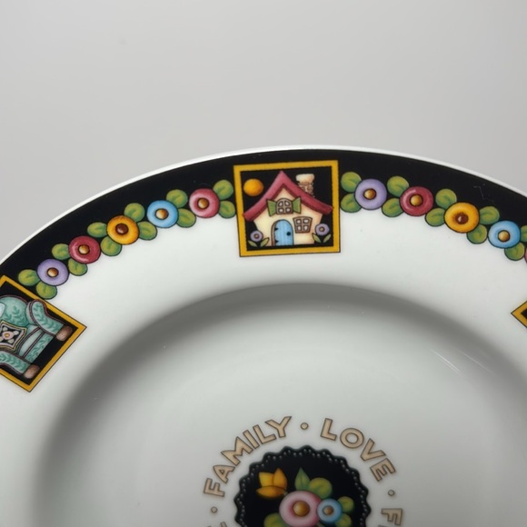 Mary Engelbreit bowls Home Family Love Friend, set of 4, 8.5 inch diameter - Picture 8 of 16